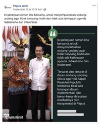 Facebook Ungkap Aktor di Balik Puluhan Buzzer Isu Papua Barat