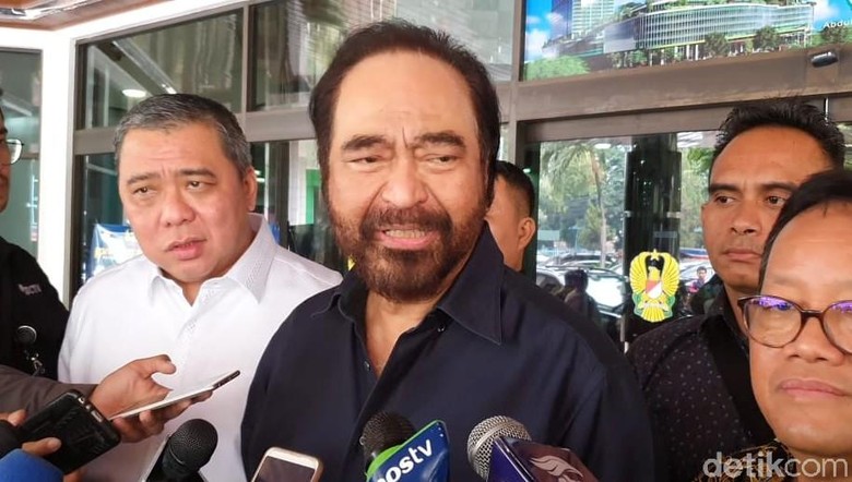 Surya Paloh Singgung Gerindra Ajukan Syarat Gabung Koalisi Jokowi