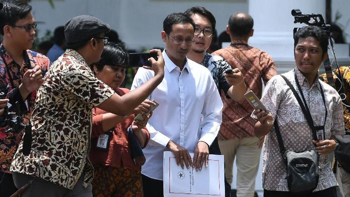Driver Ojol Mau Demo Besar-besaran Kalau Nadiem Jadi Menteri