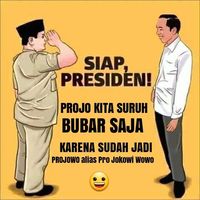 Projo Bubar Gegara Pro Jokowi-Prabowo