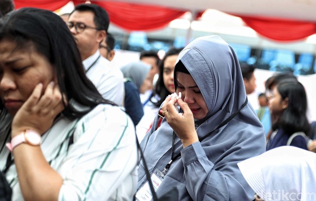 Tangis Pecah di Peringatan Satu Tahun Jatuhnya Lion Air PK-LQP