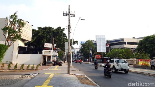 Rapinya Kawasan Cikini, Tak Terlihat Kabel Menggantung Semrawut