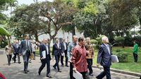 Jokowi Kumpul Bareng Puluhan Pengusaha Kakap Jepang di Istana