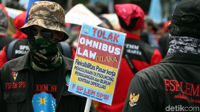  Tolak Omnibus Law, 5 Juta Buruh Mau Mogok Nasional 3 Hari