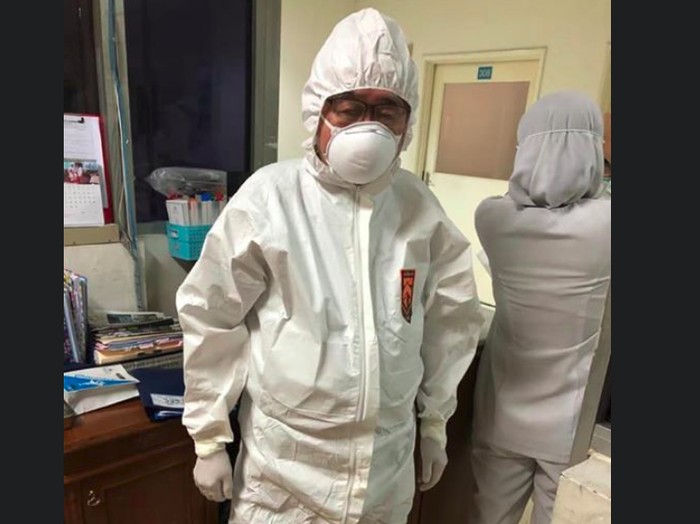 Kerja Keras Tangani Pasien Corona, Dokter Handoko Gunawan Jatuh Sakit