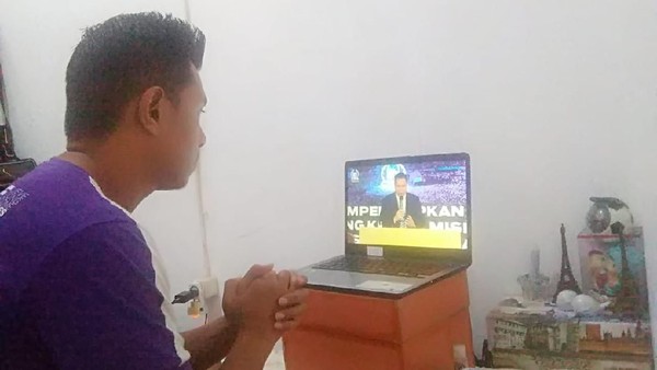 Meski Gereja Diliburkan, Ibadah Tetap Dilakukan Melalui Live Streaming