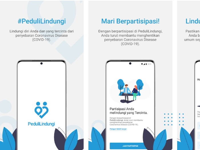 Aplikasi PeduliLindungi untuk Lacak Corona Sudah Tersedia