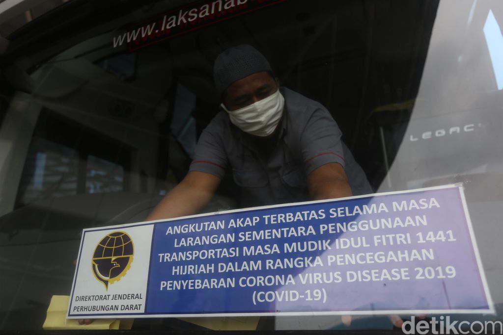 Tak Ada Mudik, Pengusaha Bus Kehilangan Pemasukan Rp 500 Juta Per Hari