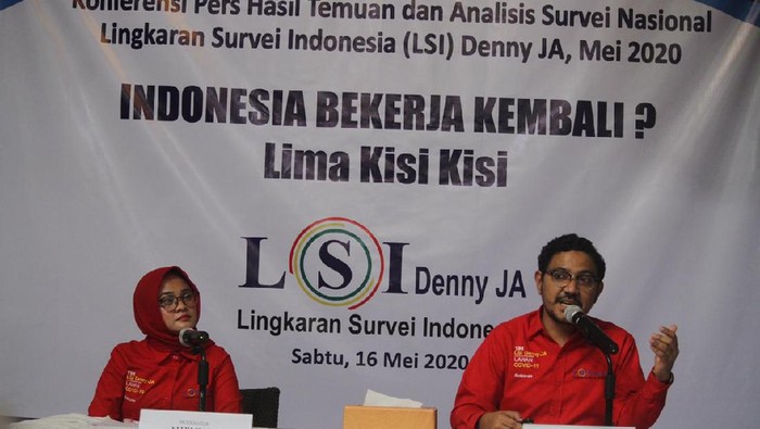 Survei LSI Denny JA: 158 Wilayah Dapat Bekerja Mulai 5 Juni, Termasuk DKI