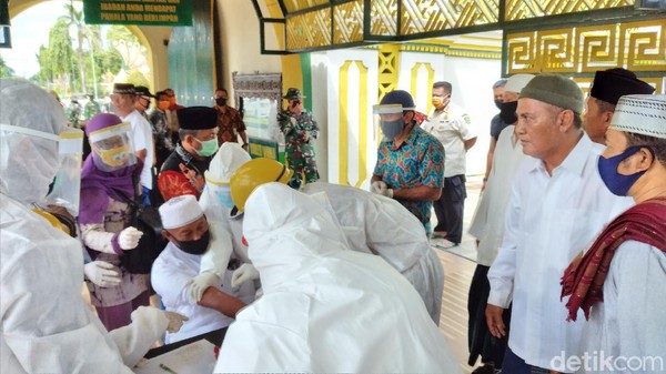 Tersinggung, Takmir Masjid di Sumenep Bubarkan Rapid Test yang Digelar Bupati