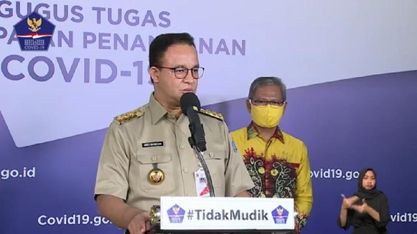 Anies: Sejak Pertama Kali PSBB, Jakarta Tunjukkan Kemajuan Signifikan
