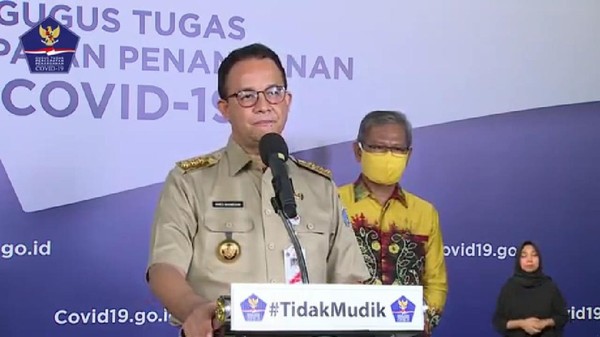 Anies Ungkap Uniknya Masa Akhir Perpanjangan PSBB di Jakarta