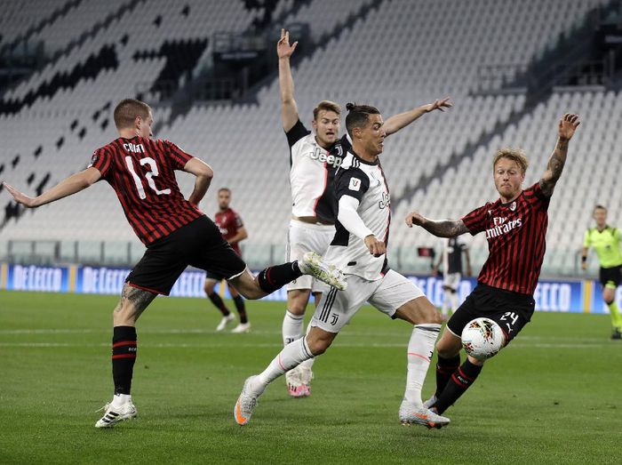 Sempat Tertinggal, Ac Milan Sukses Bantai Juventus 