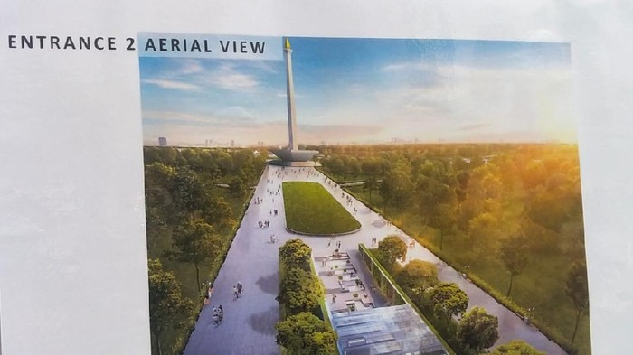 Turun MRT Bakal Bisa Langsung Masuk Monas, Begini Desain Stasiunnya