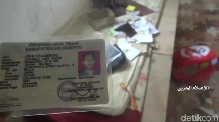 Viral KTP Warga Mojokerto Ditemukan di Sarang ISIS Yaman