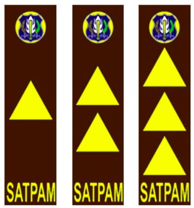 eragam Satpam Baru Mirip Polisi, Ini 3 Tanda Pangkatnya