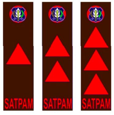 eragam Satpam Baru Mirip Polisi, Ini 3 Tanda Pangkatnya