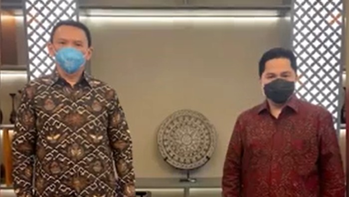 Erick Thohir Mau Panggil Ahok cs Bahas Nasib Rekind