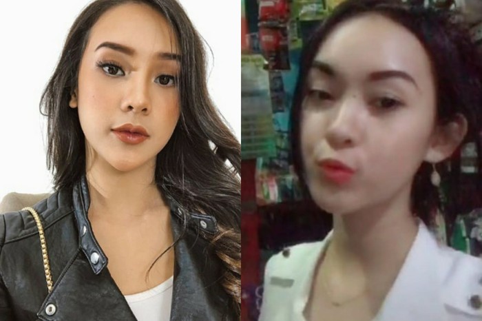 Viral Penjaga Warung Kelontong Mirip Anya Geraldine, Auto Laris!