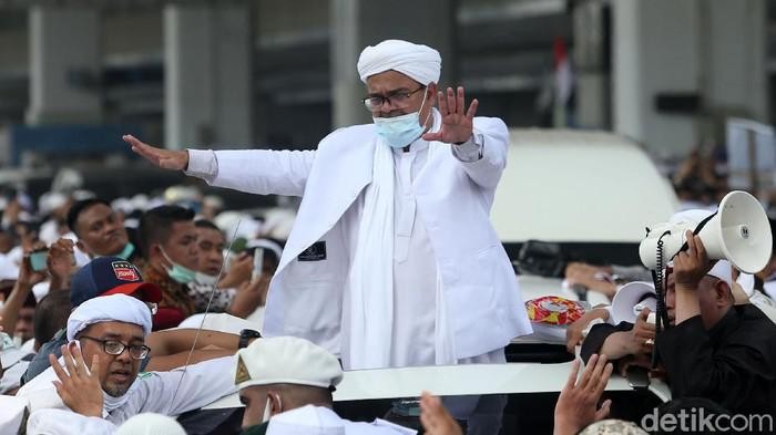 Habib Rizieq Tiba di Polda Metro Jaya, Penuhi Panggilan Sebagai Tersangka