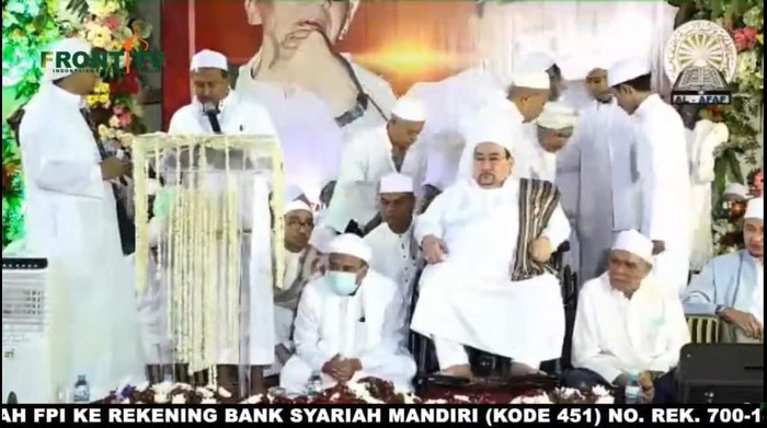 Wagub DKI-Habib Rizieq Hadir Acara Maulid Nabi di Tebet