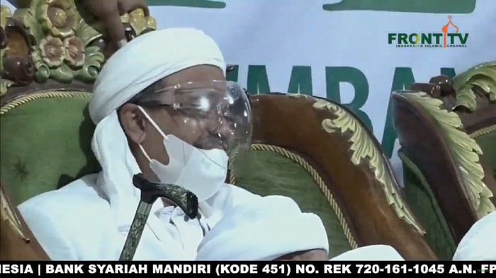 FPI: Habib Rizieq Kurang Sehat, Istirahat di Petamburan