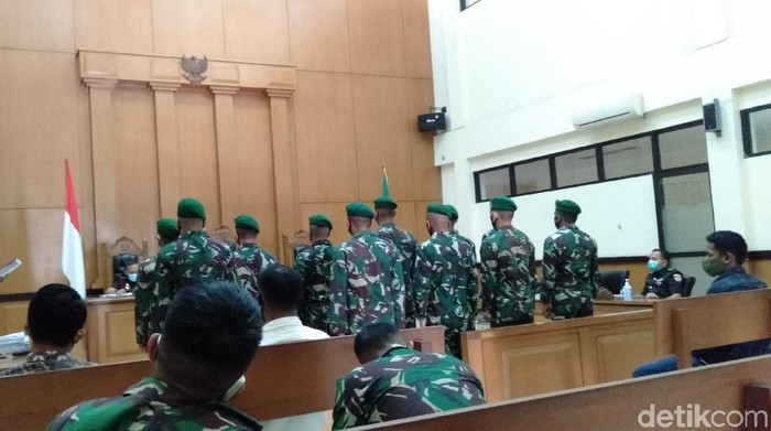 11 Prajurit TNI yang Keroyok Jusni hingga Tewas Dituntut 1-2 Tahun Bui