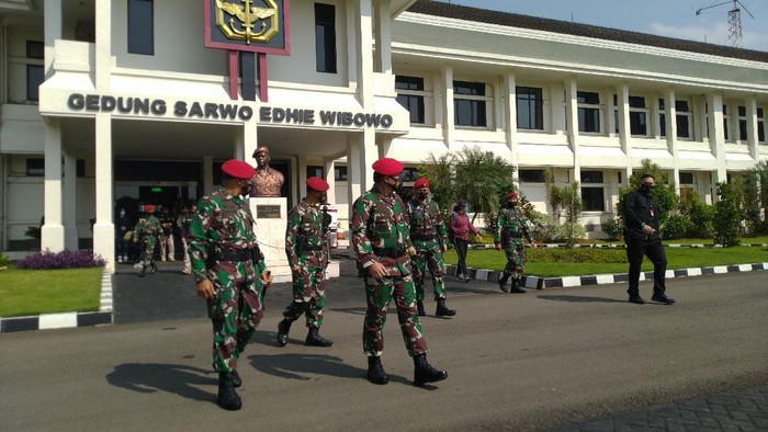 Panglima TNI Sambangi Markas Kopassus, Cek Kesiapan Pasukan Baret Merah
