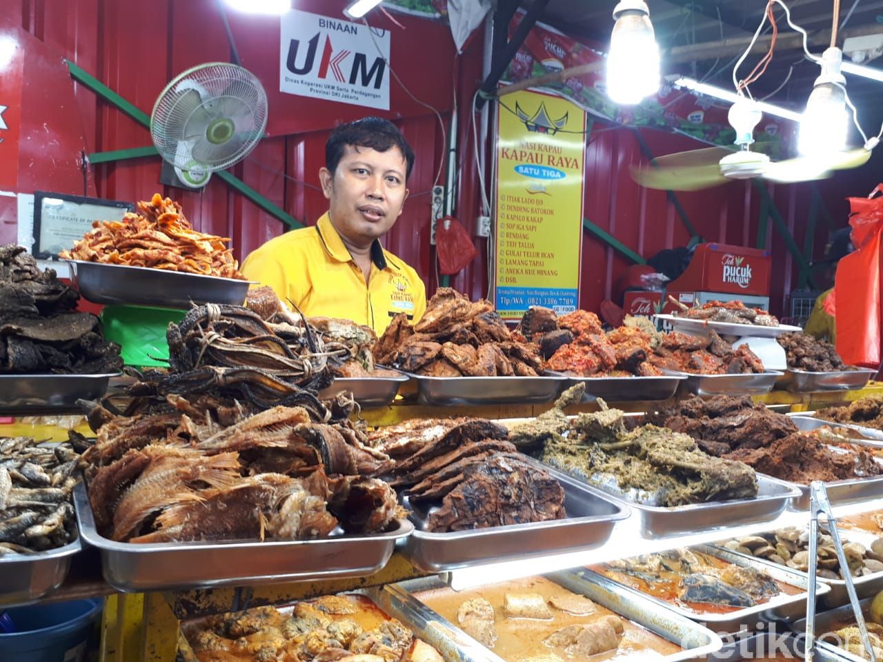 Surga Nasi Kapau Kaki Lima yang Nikmat di Jakarta Ada di Sini