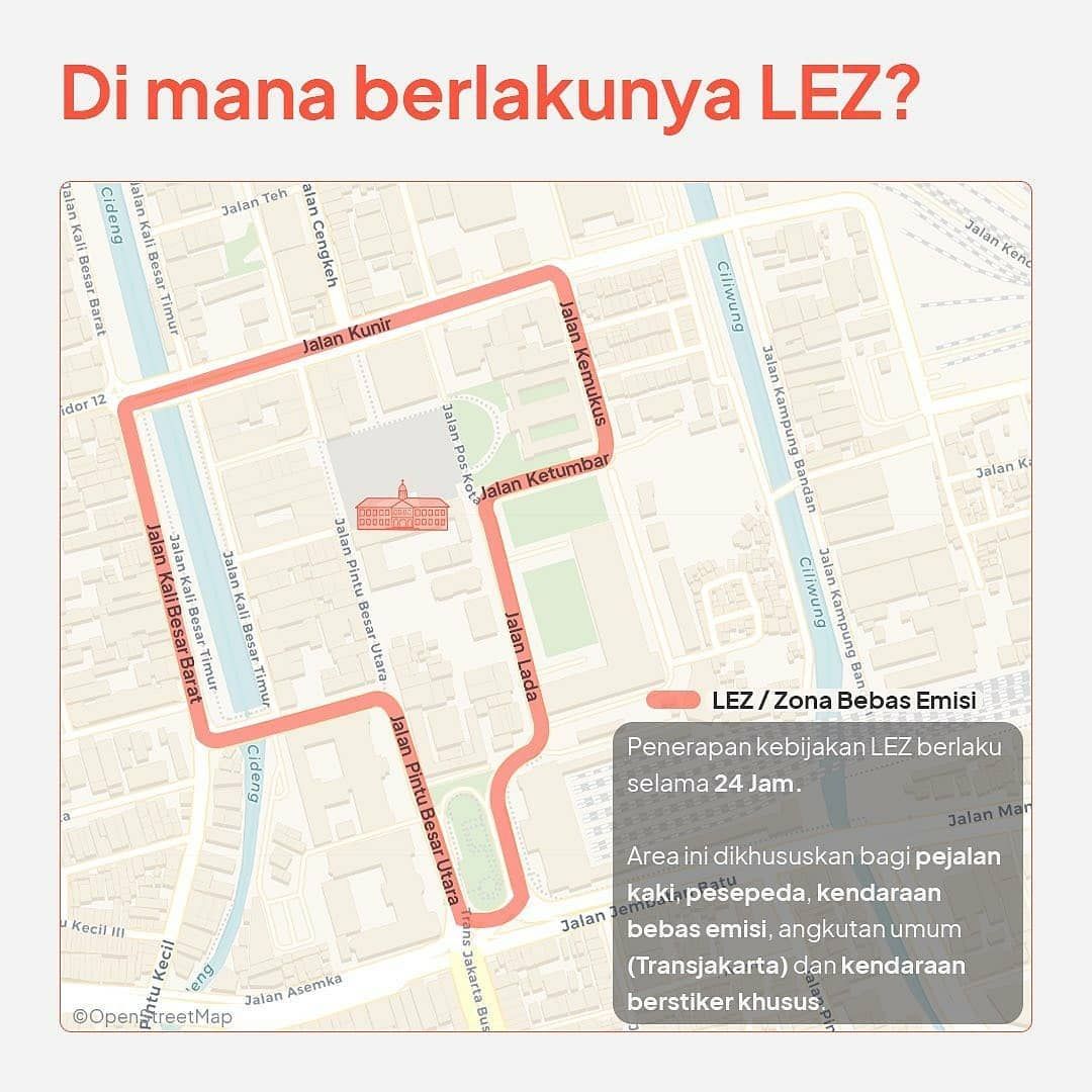 Walhi Nilai LEZ Kota Tua Tak Perlu Dibatalkan tapi Diperluas