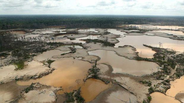 Fakta Menyedihkan Di Balik Foto Sungai Emas oleh NASA!