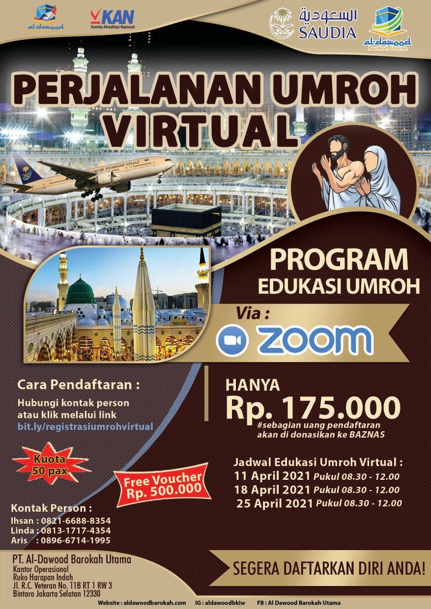 Heboh Umroh Virtual Bertarif Rp 175 Ribu