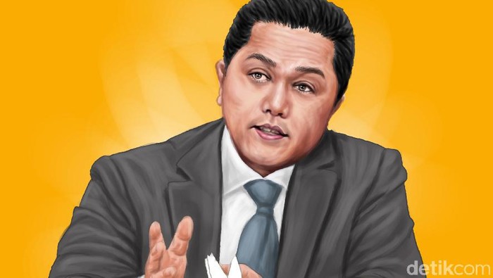 Erick Thohir Blak-blakan Utang PLN Tembus Rp 500 T