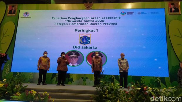 Anies Peringkat I Green Leadership dari KLHK, Disusul Sultan dan Ganjar 