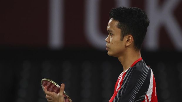 Anthony Ginting Gagal ke Final Badminton Olimpiade Tokyo