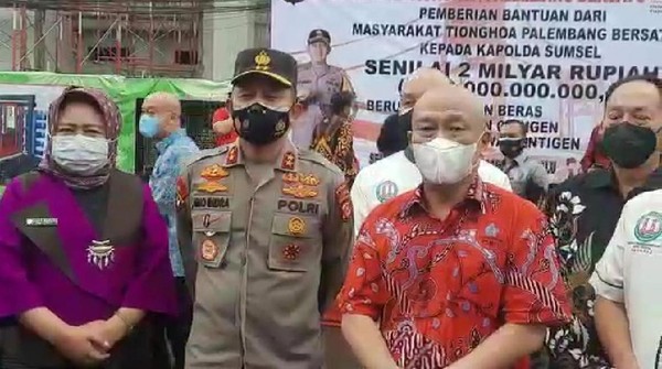 Terima Bantuan Senilai Rp 2 M, Kapolda Sumsel: Ini Akidi Effect