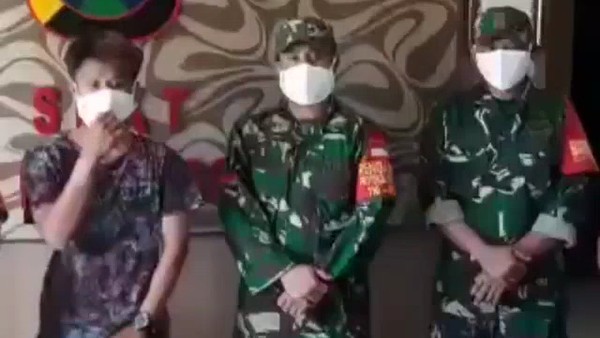 Beralasan Mabuk, Pemuda yang Viral Serang Anggota TNI di Sumenep Minta Maaf