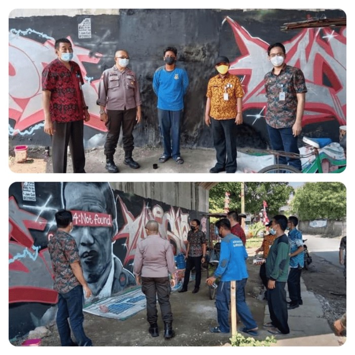 Soal Mural 'Jokowi 404: Not Found', Benarkah Presiden Lambang Negara?