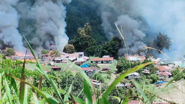 KKB Kembali Merusuh di Pegunungan Bintang, SD-Puskesmas Dibakar Lagi