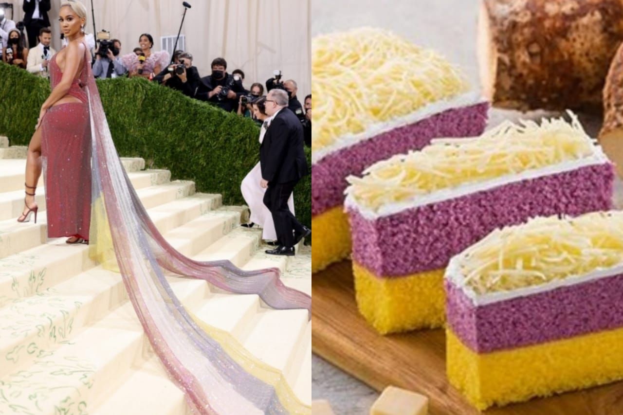 5 Kostum Met Gala 2021 Ini Mirip Sereal hingga Dadar Gulung