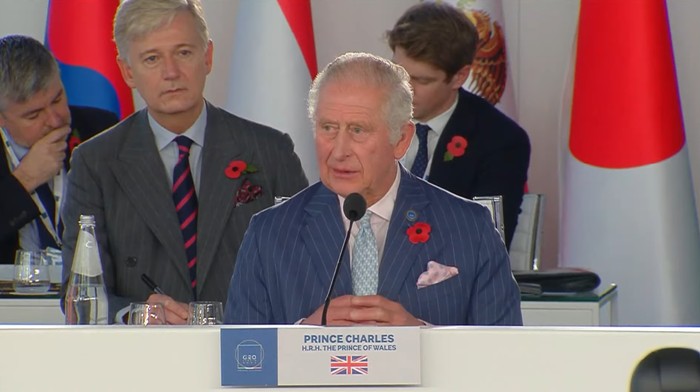 Pangeran Charles Doakan Kesuksesan Jokowi di G20