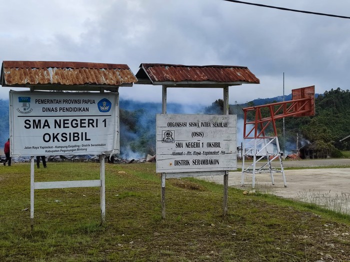 Potret 3 Sekolah di Papua Hangus Dibakar KKB dalam 3 Bulan