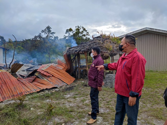 Potret 3 Sekolah di Papua Hangus Dibakar KKB dalam 3 Bulan