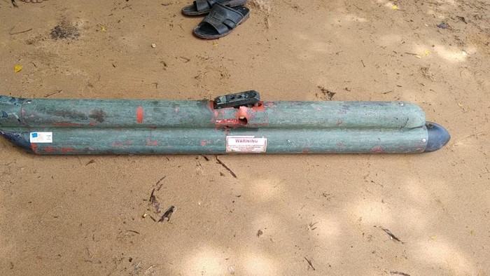 Gempar Temuan Benda Mirip Rudal 'Made in USA' di Laut Selayar