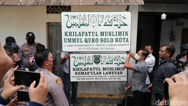 Sederet Fakta Penggeledahan Kantor Khilafatul Muslimin di Solo-Klaten