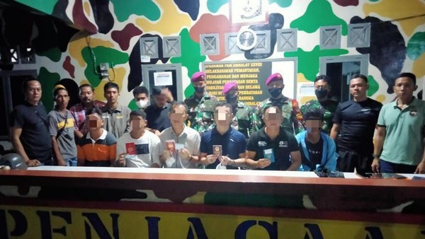 Kronologi Penangkapan 6 Orang Diduga Mata-mata Asing di Kaltara