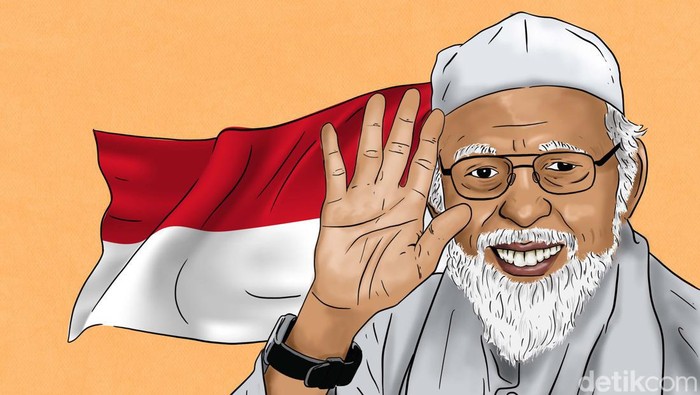 Viral Video Ba'asyir Sebut Pemerintah Tagut Usai Nyatakan Menerima Pancasila
