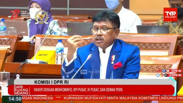 Menkominfo di DPR: Serangan Siber Domain BSSN