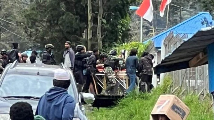 KKB Serang Pasukan Pengamanan Gereja di Ilaga, 1 Prajurit TNI Kena Tembak