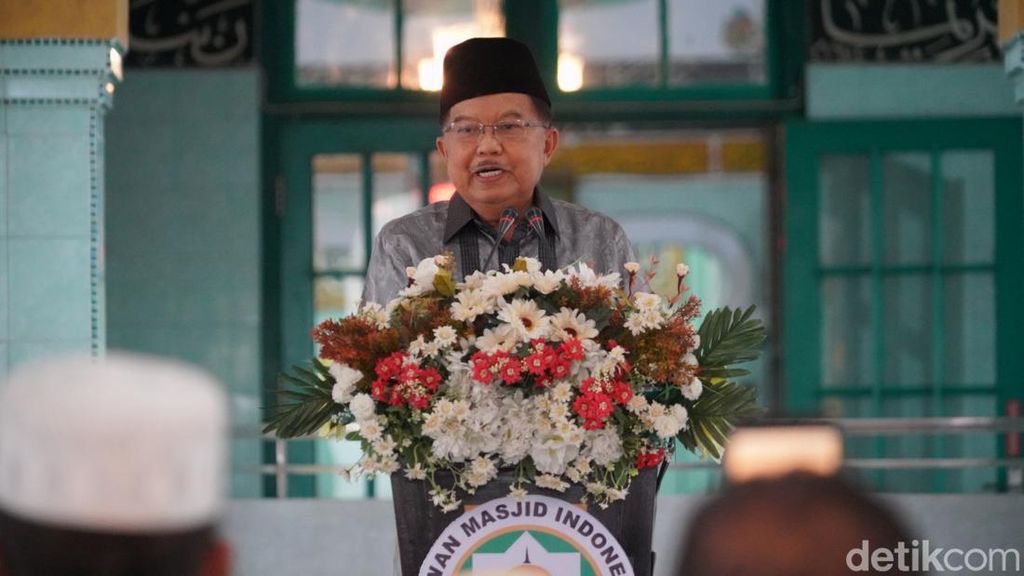 Jelang Ramadan, JK Imbau Volume Speaker Masjid Tak Berlebihan